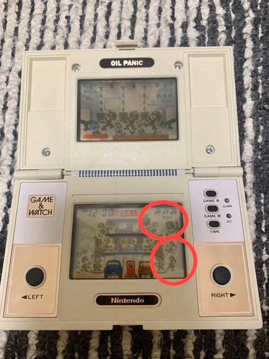 ゲームウォッチ ドンキーコング オイルパニック セット