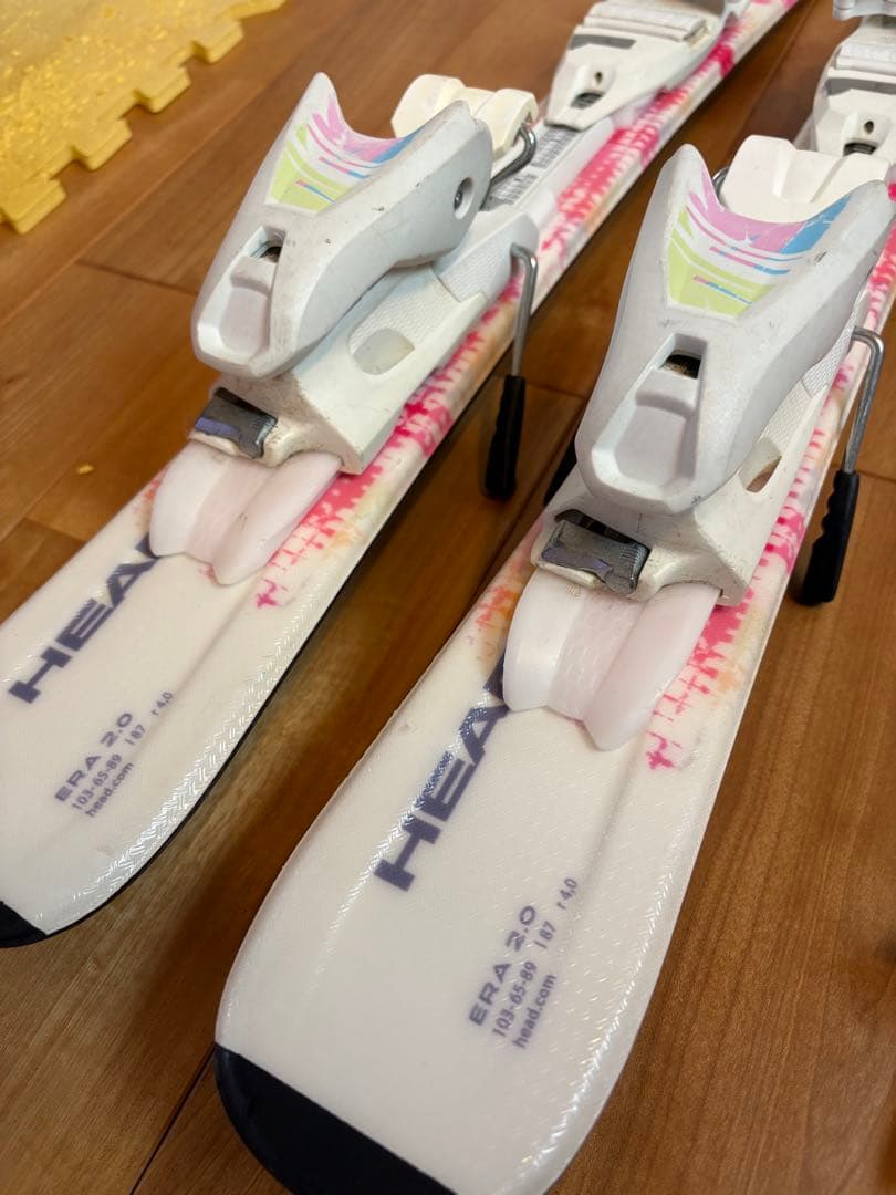 HEAD ジュニア用 スキー板 ビンディング付き atomicストツク付