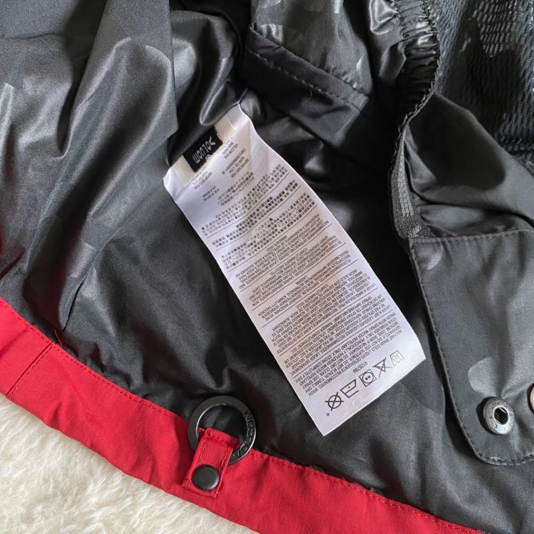 VOLCOM ゴアテックス　スノーボードウェア　ジャケット　ボルドー　赤　M