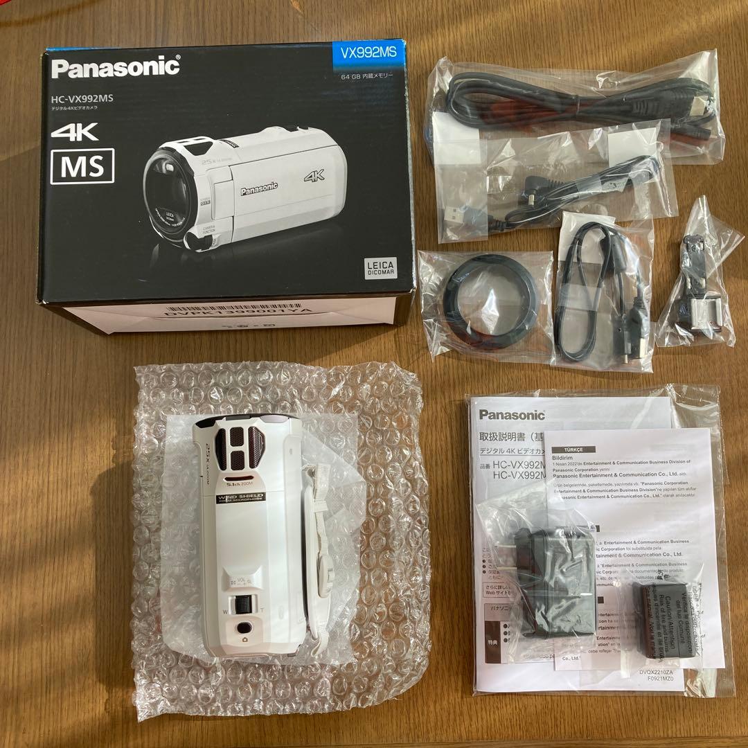 [ニック］Panasonic 4Kビデオカメラ HC-VX992MS