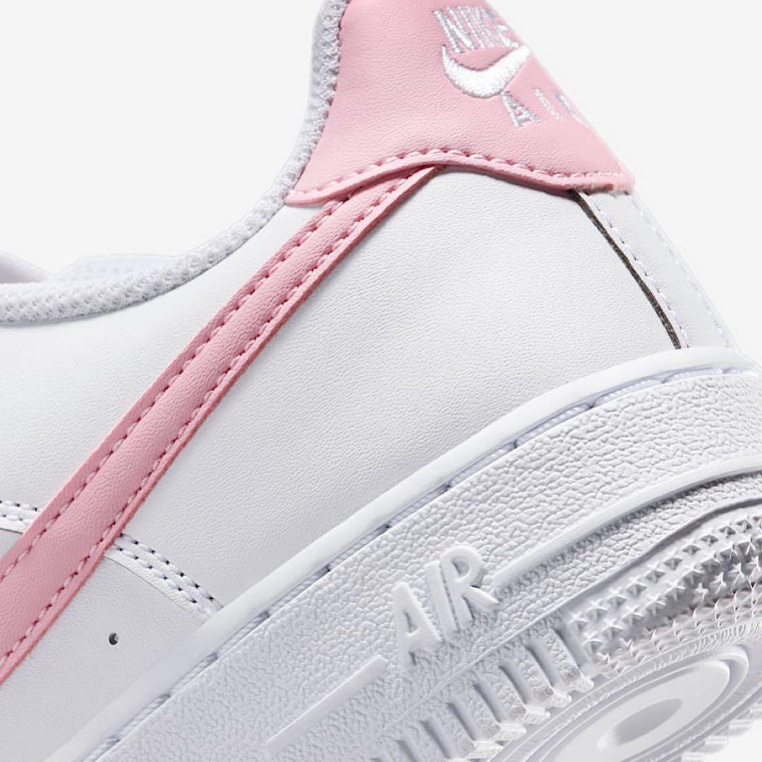 【新品24.5cm】NIKE｜エアフォース１GS｜ホワイト/ソフトピンク