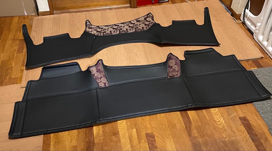 ハイエース　ワイド　デッキカバー　新品　舞杏　テールランプ　ヘッドライト　紫