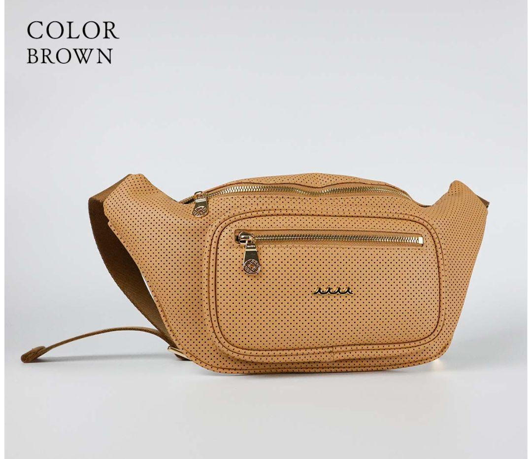 最終値下げ 美品 muta Punching ボディバッグ ショルダー ムータ