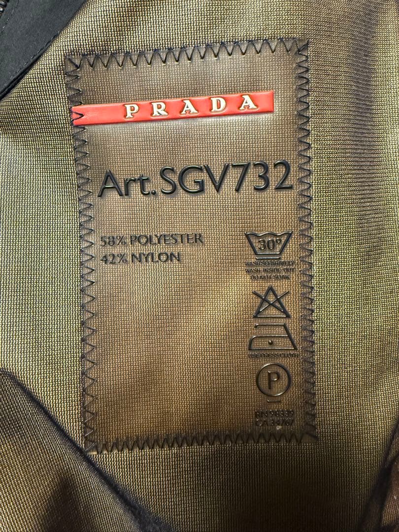 Prada sport ダブルジップ コート 美品 早い者勝ち！