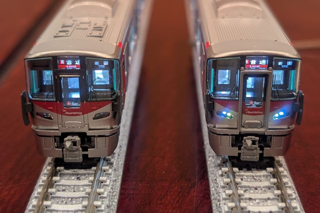 TOMIX 98201 227系近郊電車 基本セット 純正室内灯取り付け済