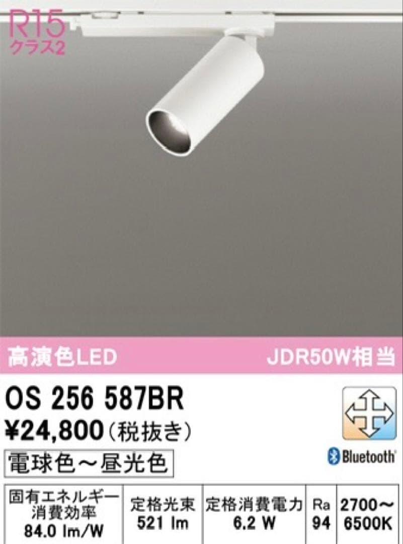 【新品】OS 256 587BR LEDスポットライト 2台セット