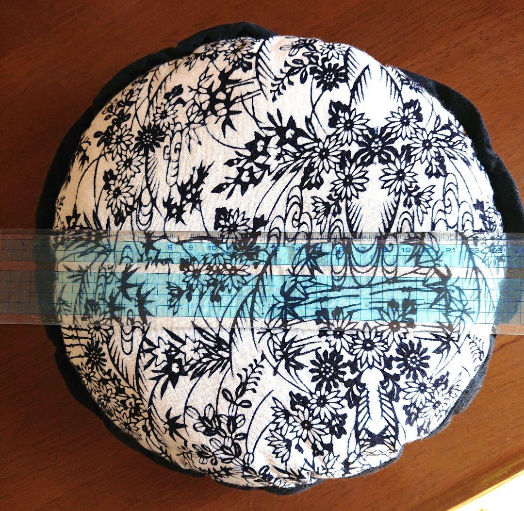 花柄円形ミニクッション 9個セット(ハンドメイド・リメイク)