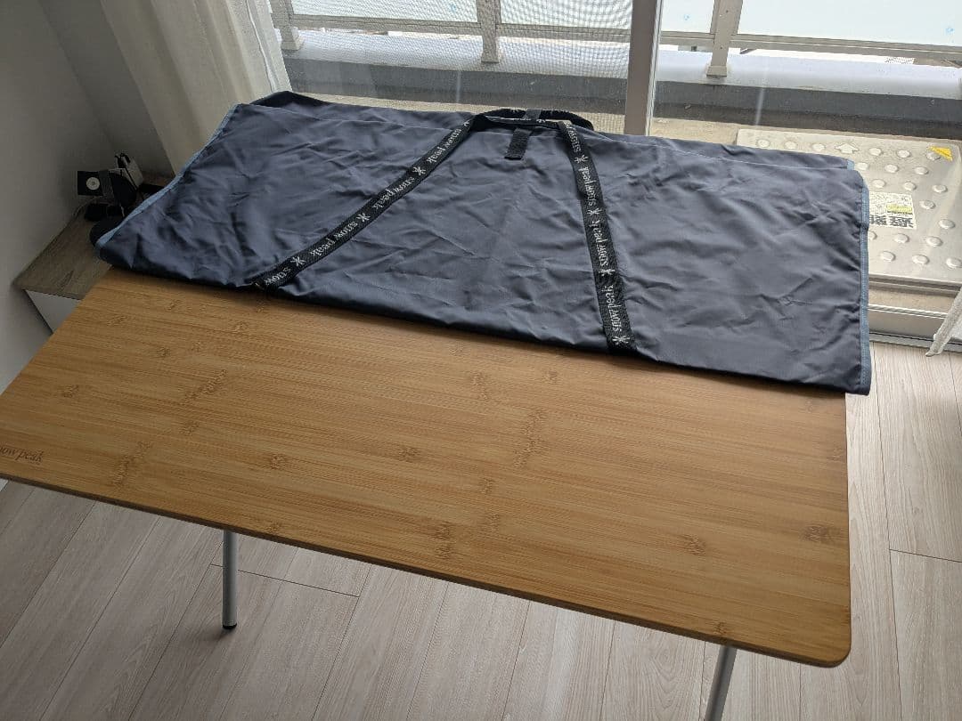 美品★スノーピーク 竹製折りたたみテーブル LV-010TR