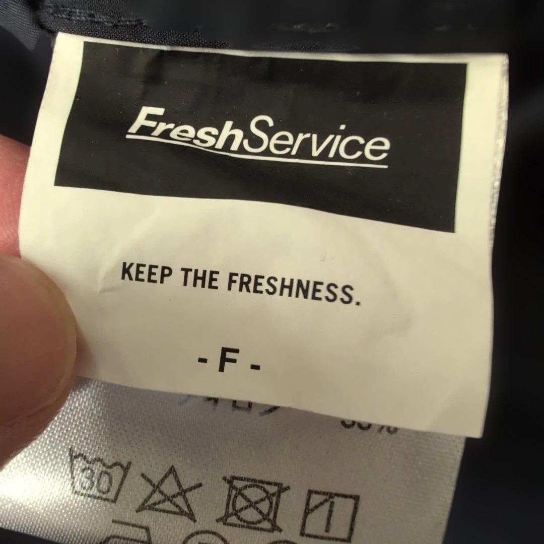 Fresh Service カーゴポケットレギュラーカラーユーティリティシャツ