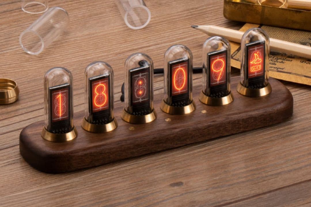 ニキシー管風時計　nextube