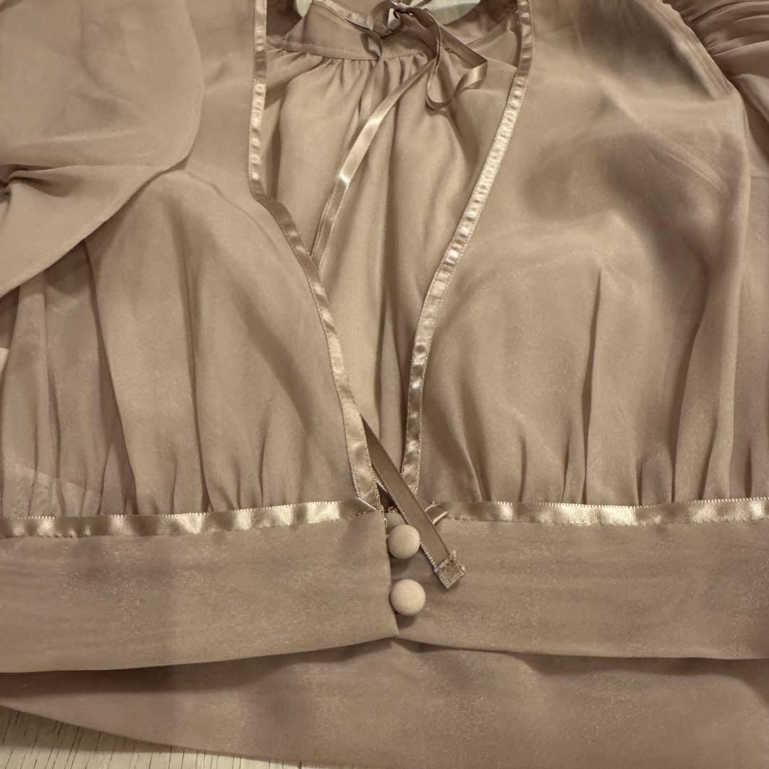 SNIDEL ボレロセットジャガードドレス　1