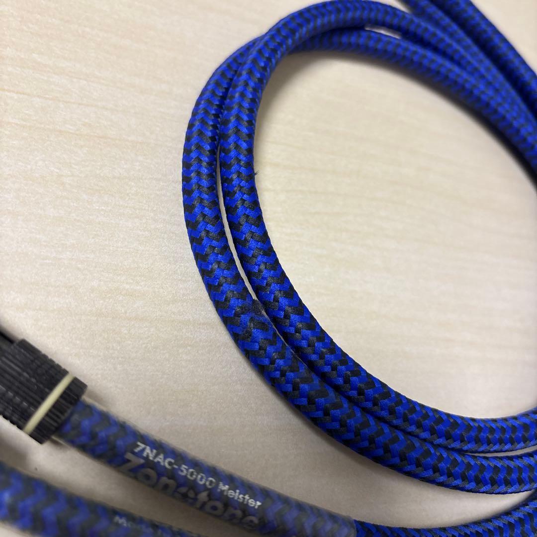 Zonotone ゾノトーン　7NAC-5000 Meister　RCAケーブル