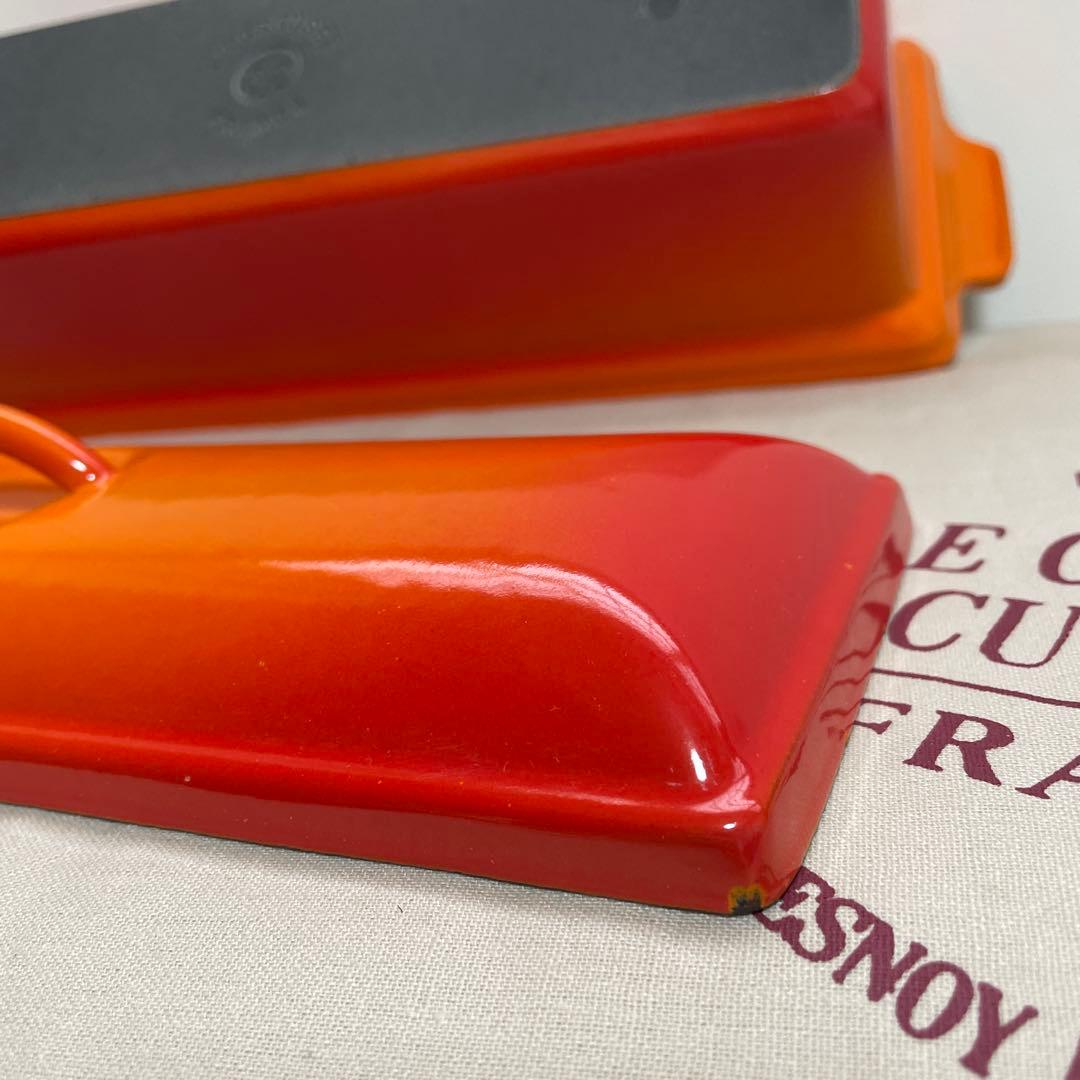 COSMOSルクルーゼ 32cm テリーヌ レクタンギュラー 鋳鉄