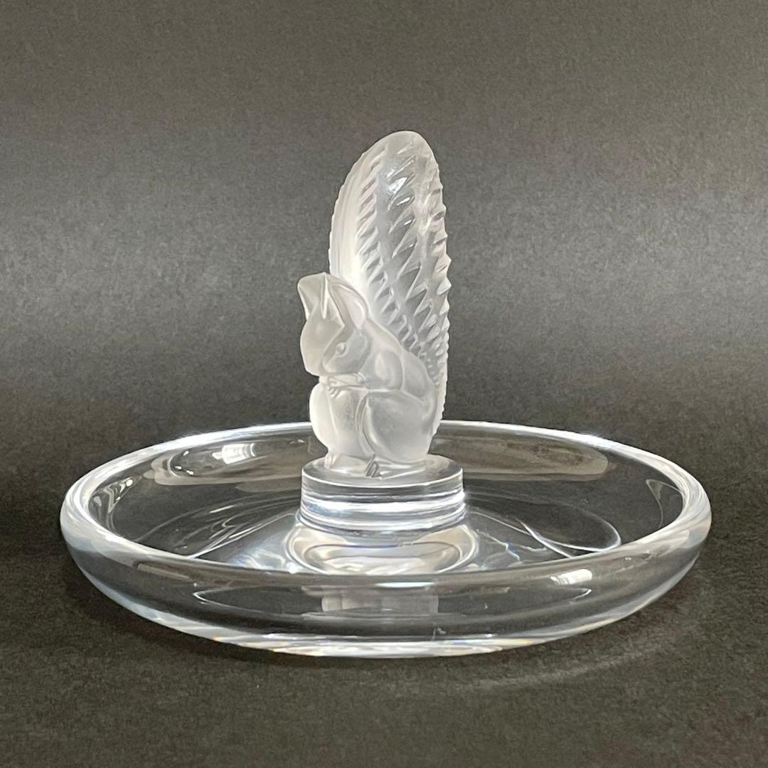 Lalique ラリック リス アクセサリー リング トレイ 小皿 ピントレイ
