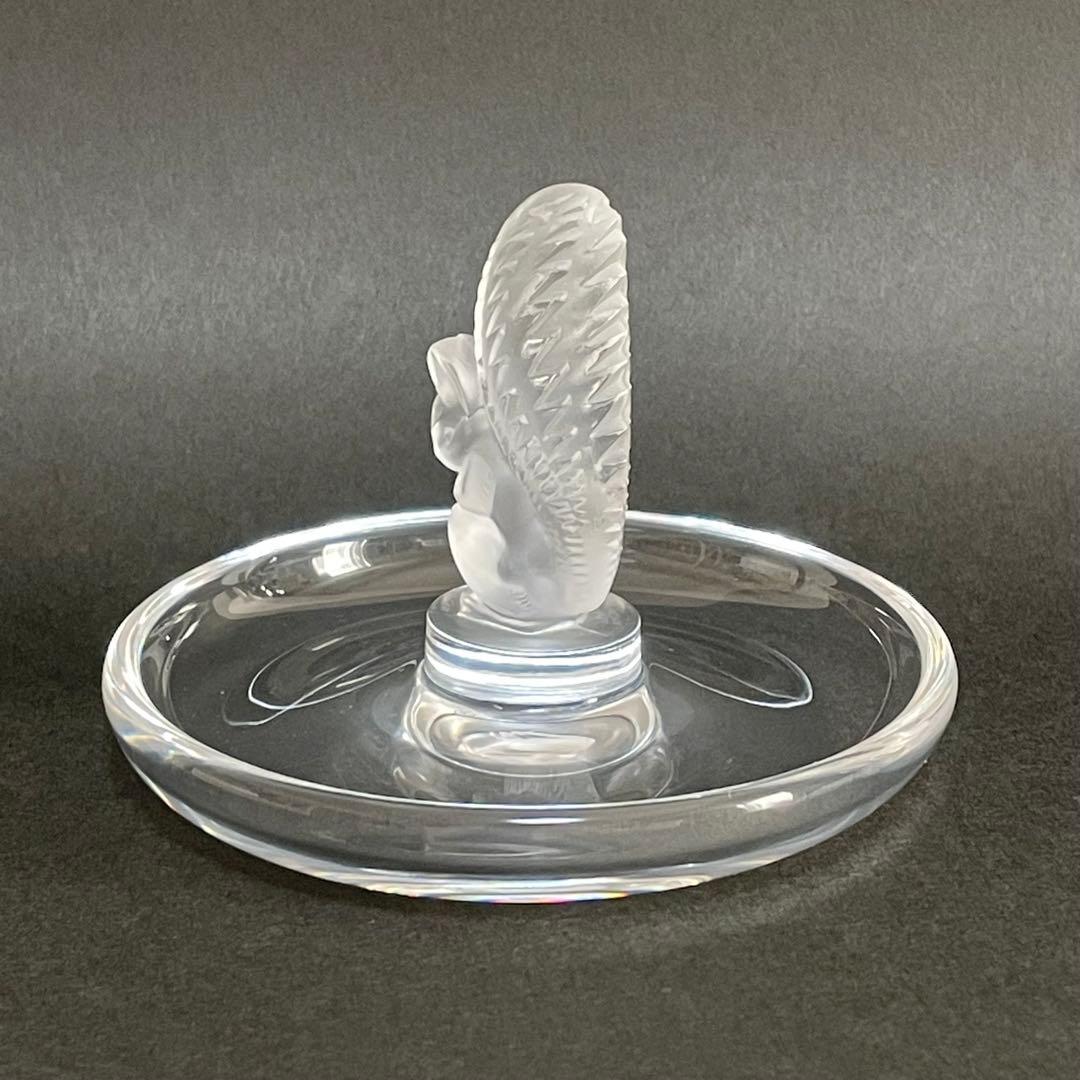 Lalique ラリック リス アクセサリー リング トレイ 小皿 ピントレイ