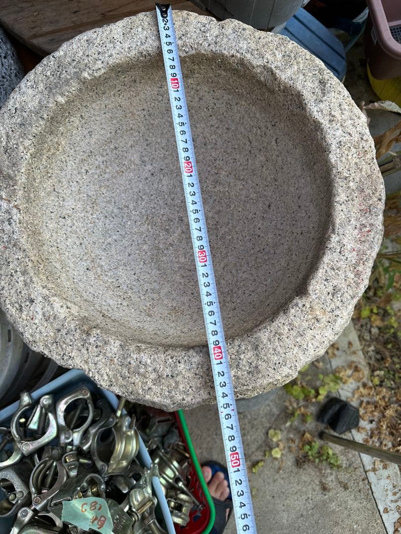 餅つき石臼　台付　奈良大阪手渡しのみ2025-3