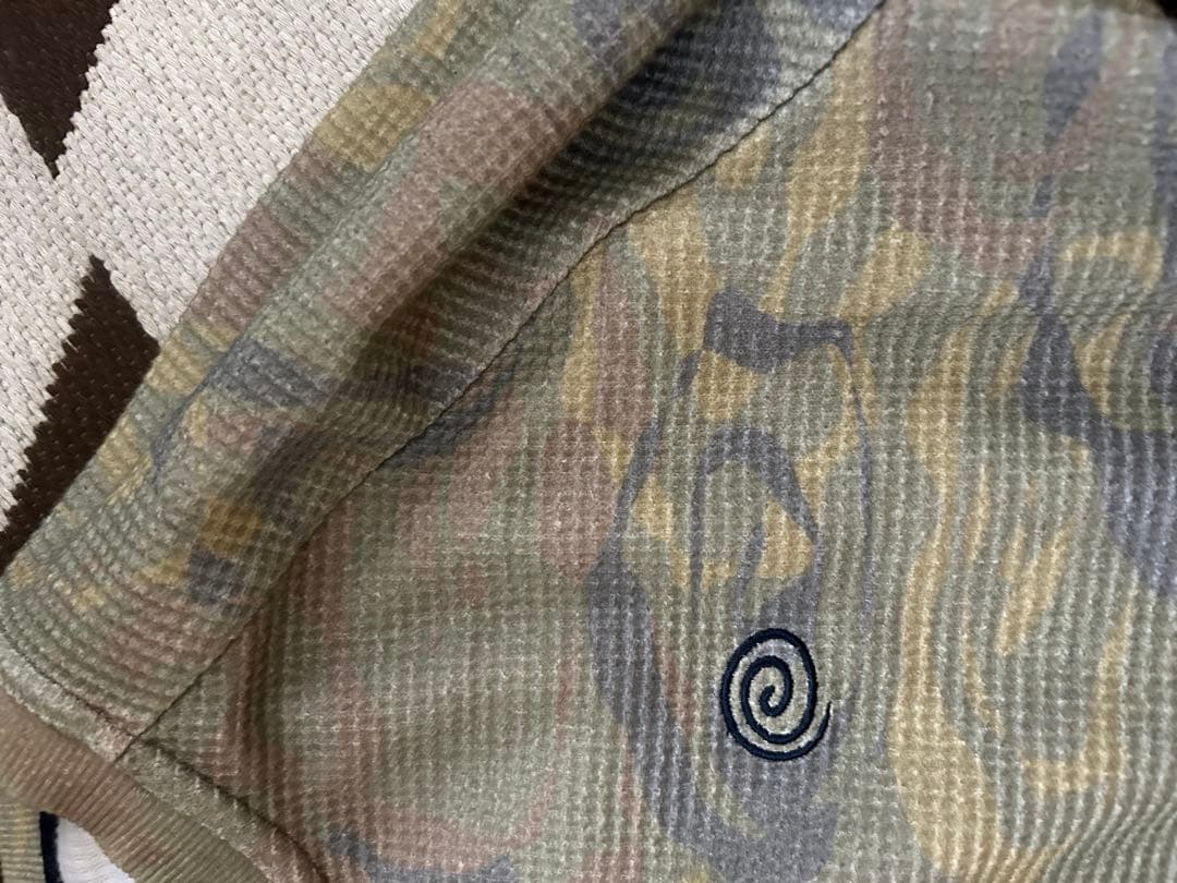 Soonerorlater sol Waffle L/S Tee 迷彩 サーマル