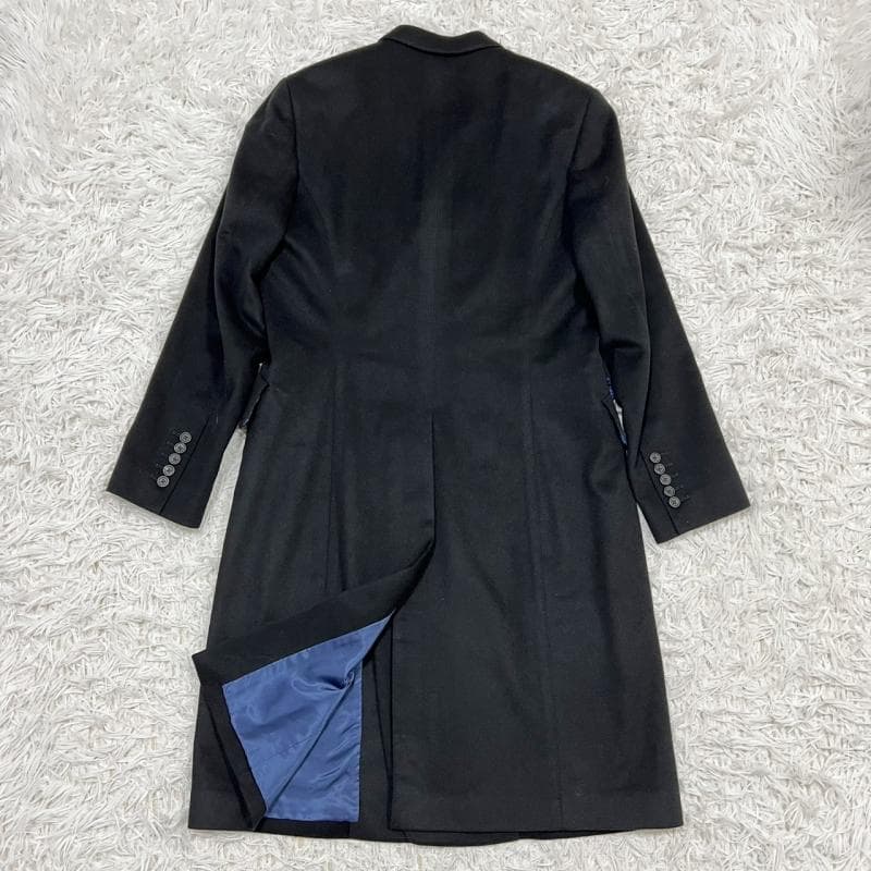 極美品 ポールスミスコレクション チェスターコート カシミヤ100% ダブル