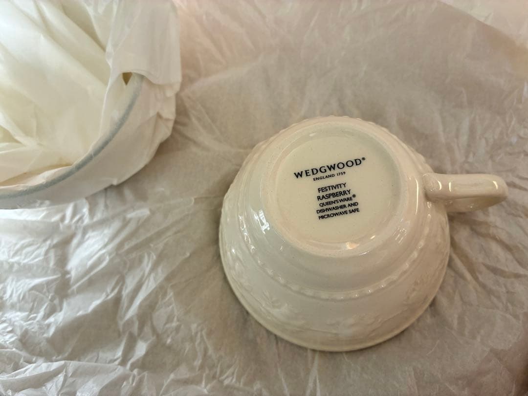 【新品未使用】 フェスティビティラズベリー ディナープレート