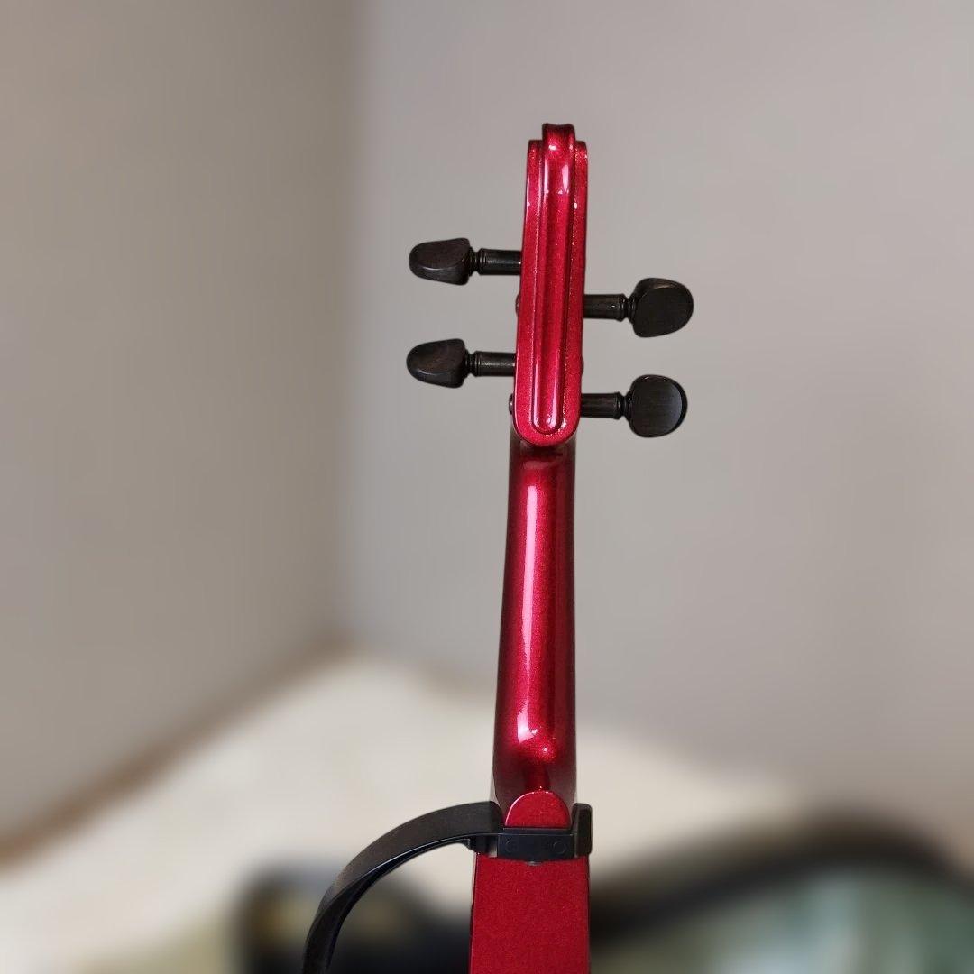 【極美品】YAMAHA SV-110 サイレントバイオリン 赤 付属品多数