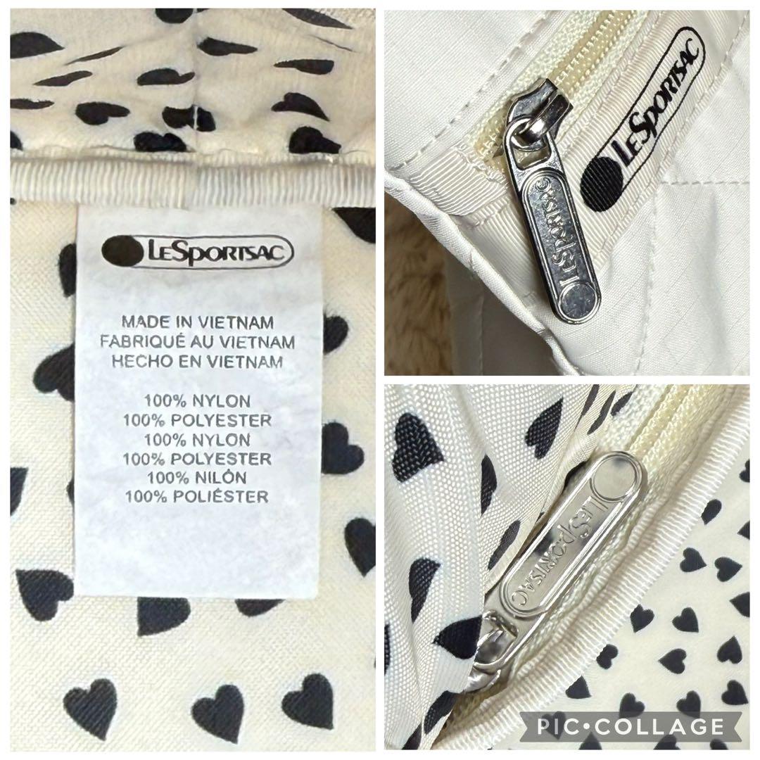 LeSportsac 50周年記念 神崎惠コラボ トートバッグ メレンゲホワイト