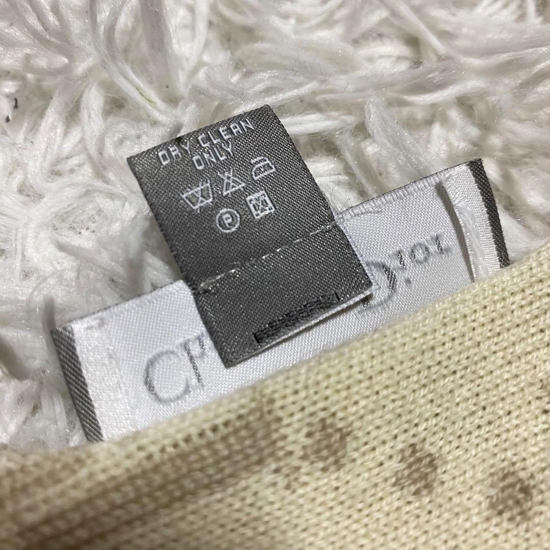 クリスチャンディオール　ベージュ マフラー　トロッター　オブリーク　ウール