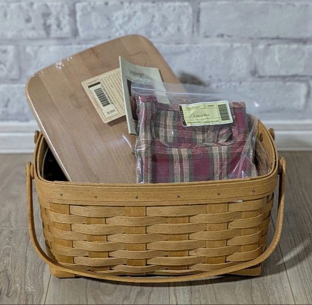 【新品未使用】ロンガーバーガー　バスケット　ランチボックス