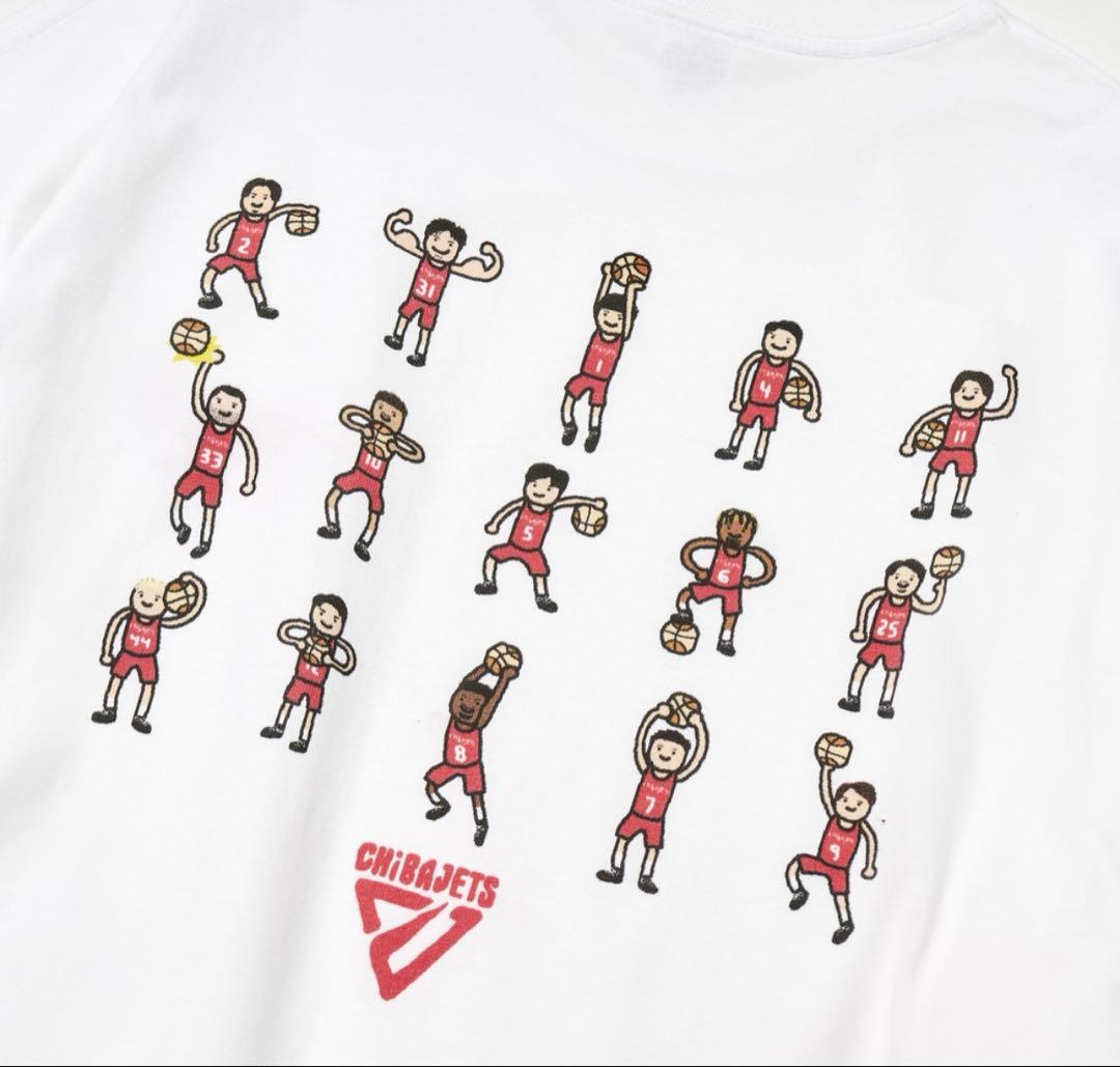 CHIBAJETS×NBA PAINT ビッグシルエットロングTシャツ　XL