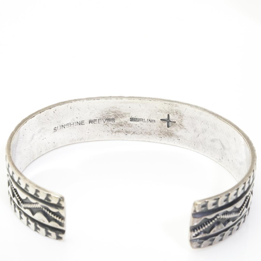 サンシャインリーブス ビームス スタンプワーク バングル 幅1.4cm