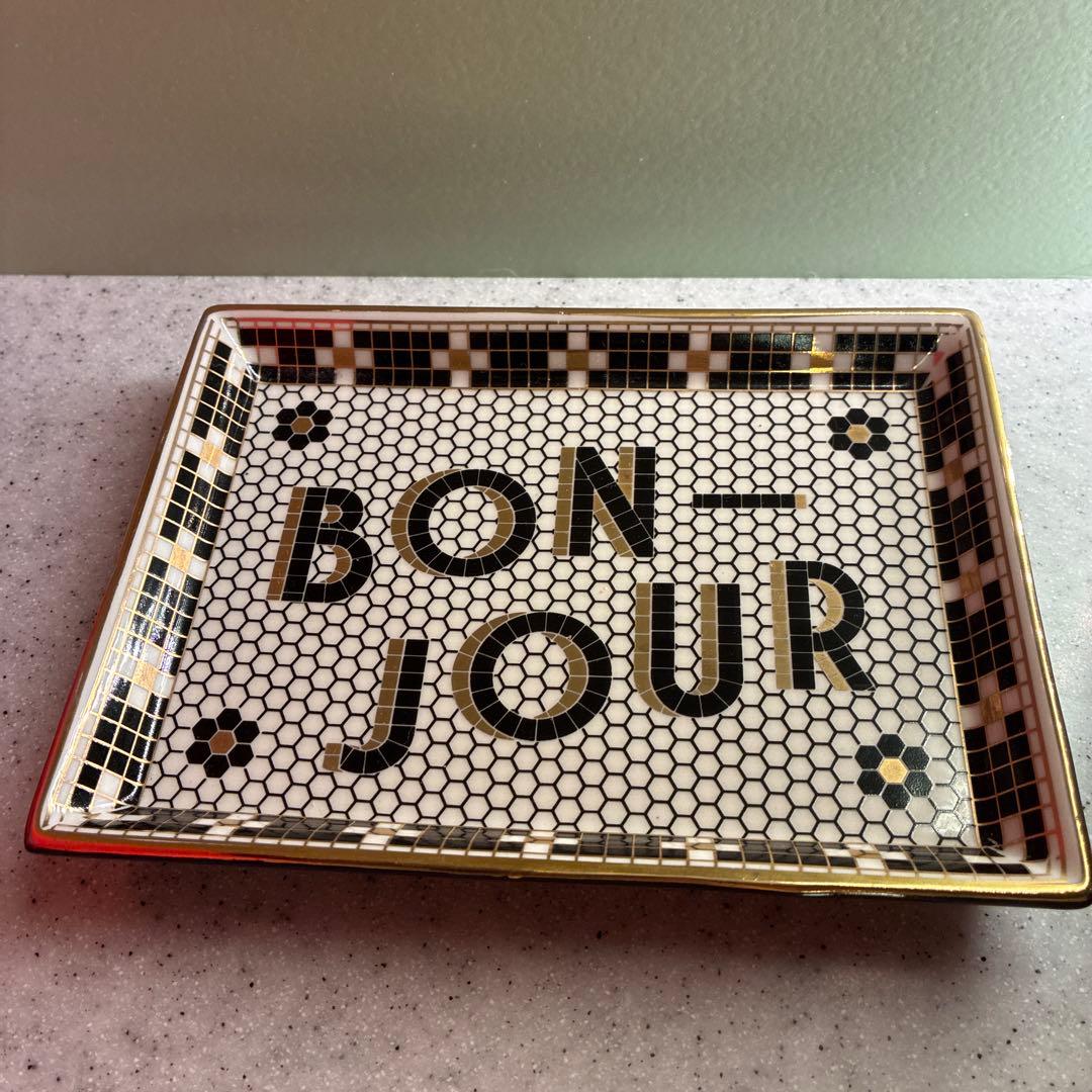 アンソロポロジー　BONJOUR アクセサリー　トレイ　ジュエリーディスプレイ