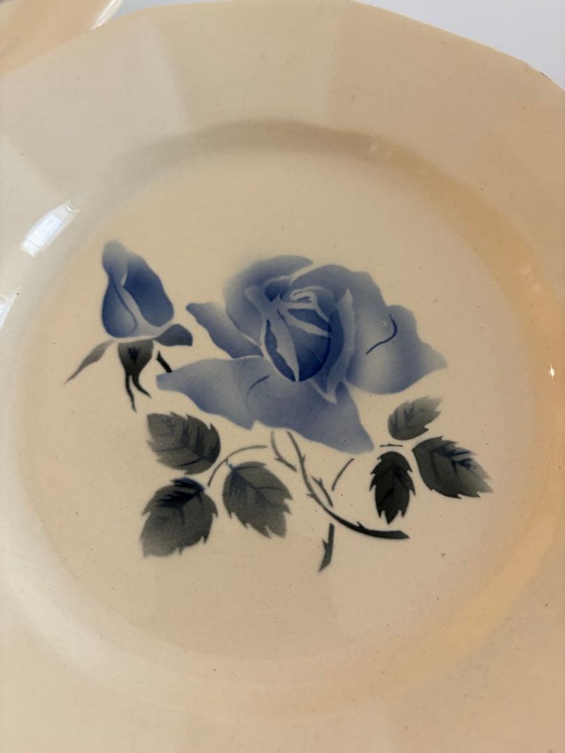 Digoin Sarreguemines プレート4枚　フランスアンティーク