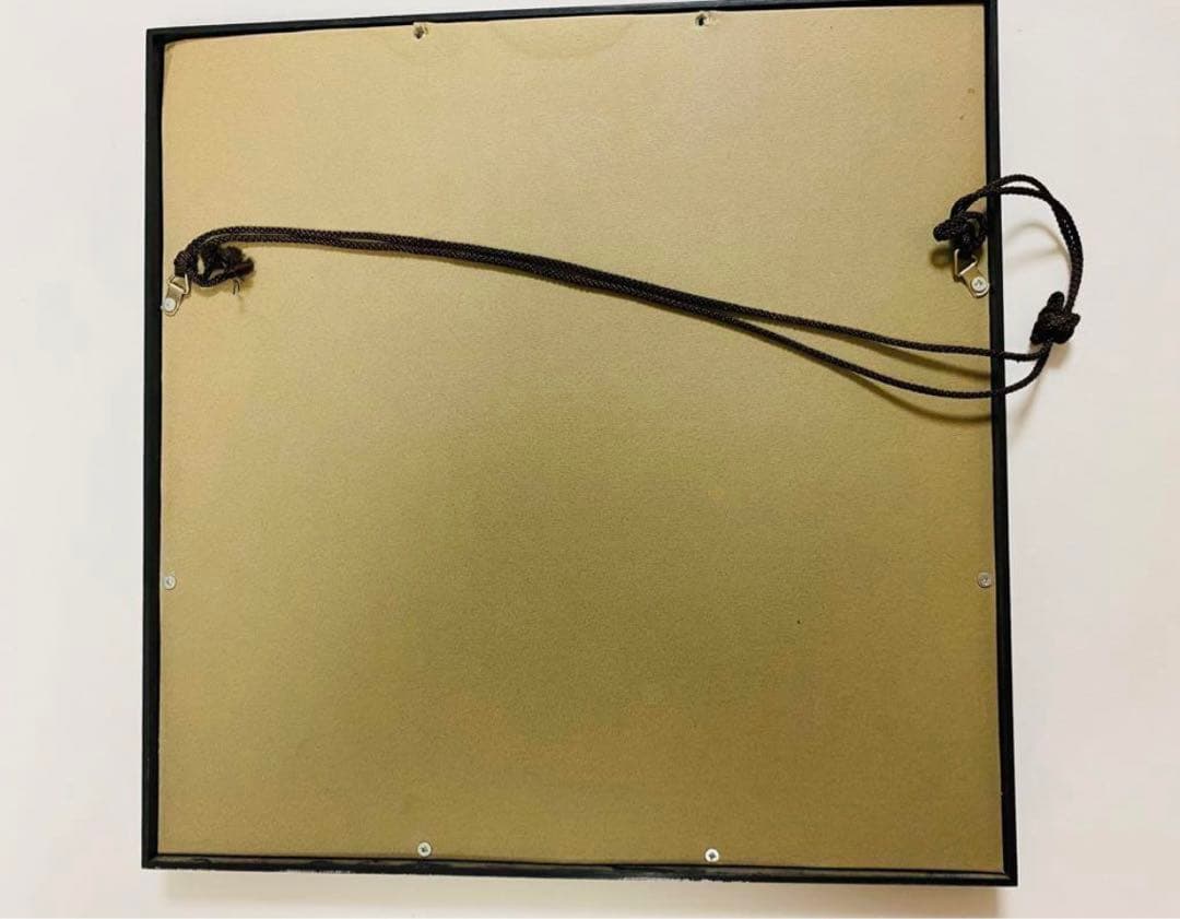 絵　個人収藏品 桜に三光鳥 梅に鶯 2枚セット 30cmx30cm