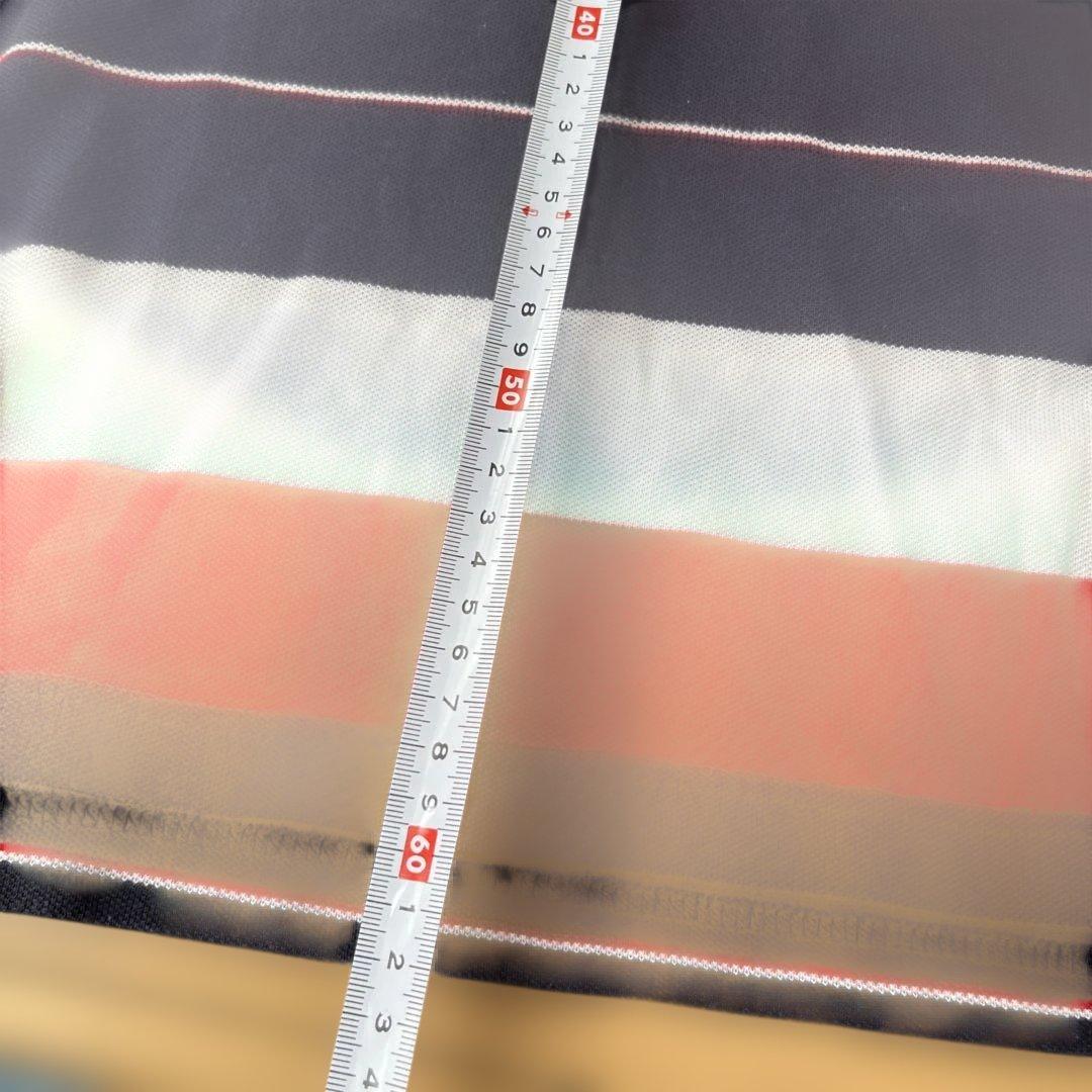 90s イングランド代表 UMBRO アンブロ マルチボーダー ポロシャツ