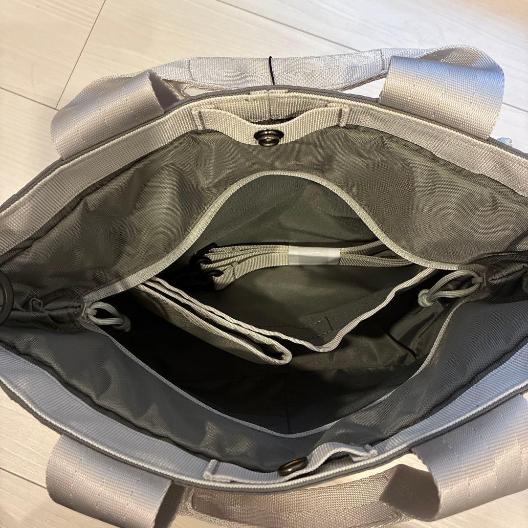 BRIEFING 小型バッグ レッド グレー　新品未使用