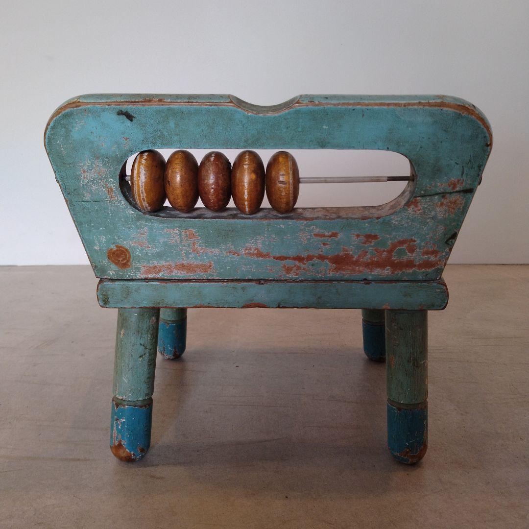 アンティーク 木製 子供用椅子