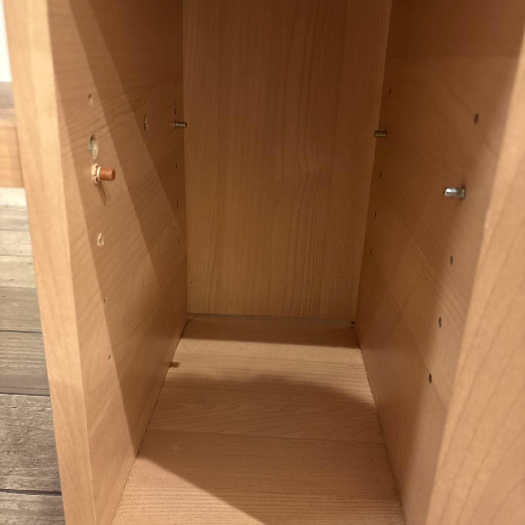 ナチュラルウッド テレビ台 引き出し2つ