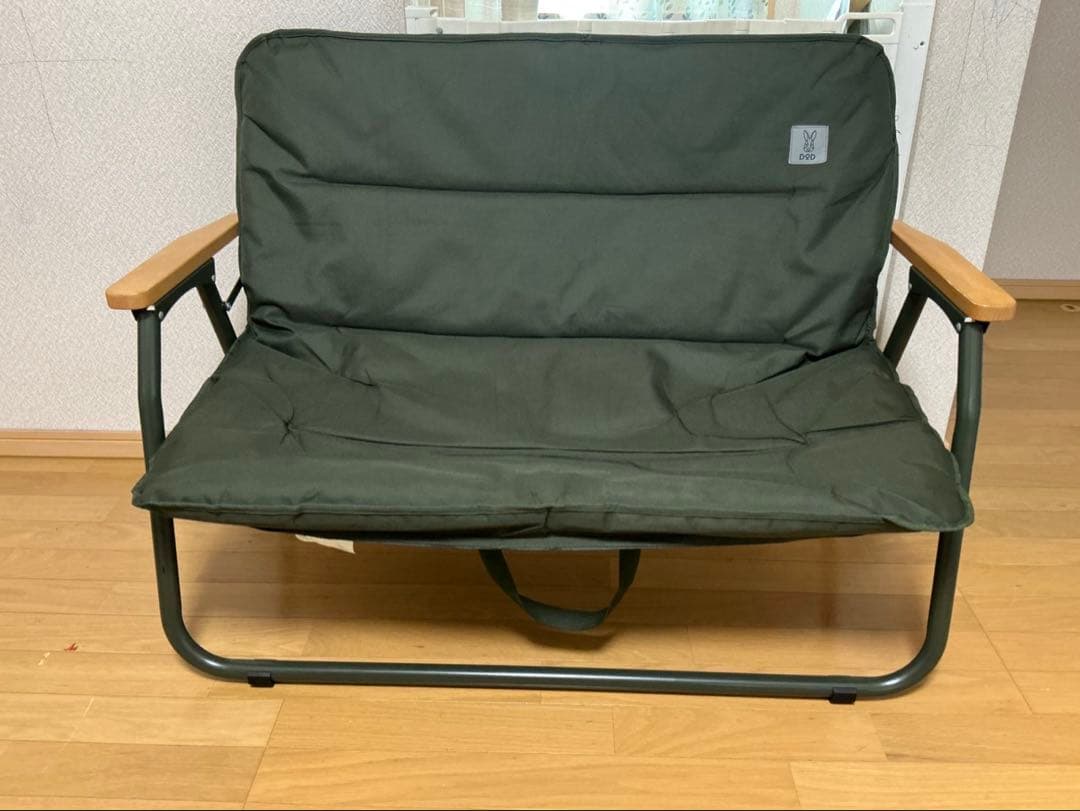 キャンプやベランダで大活躍！DOD グッドラックソファ CS2-500-KH