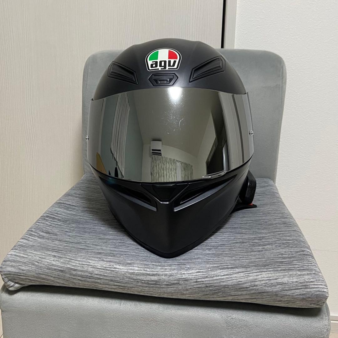 AGV フルフェイスヘルメット マットブラック
