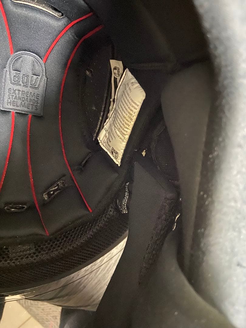 AGV フルフェイスヘルメット マットブラック