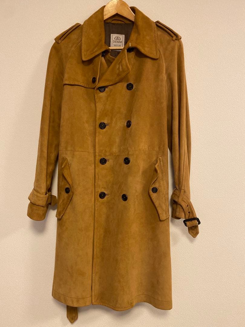 DENIM×TOMORROWLAND スエードトレンチ サイズ46