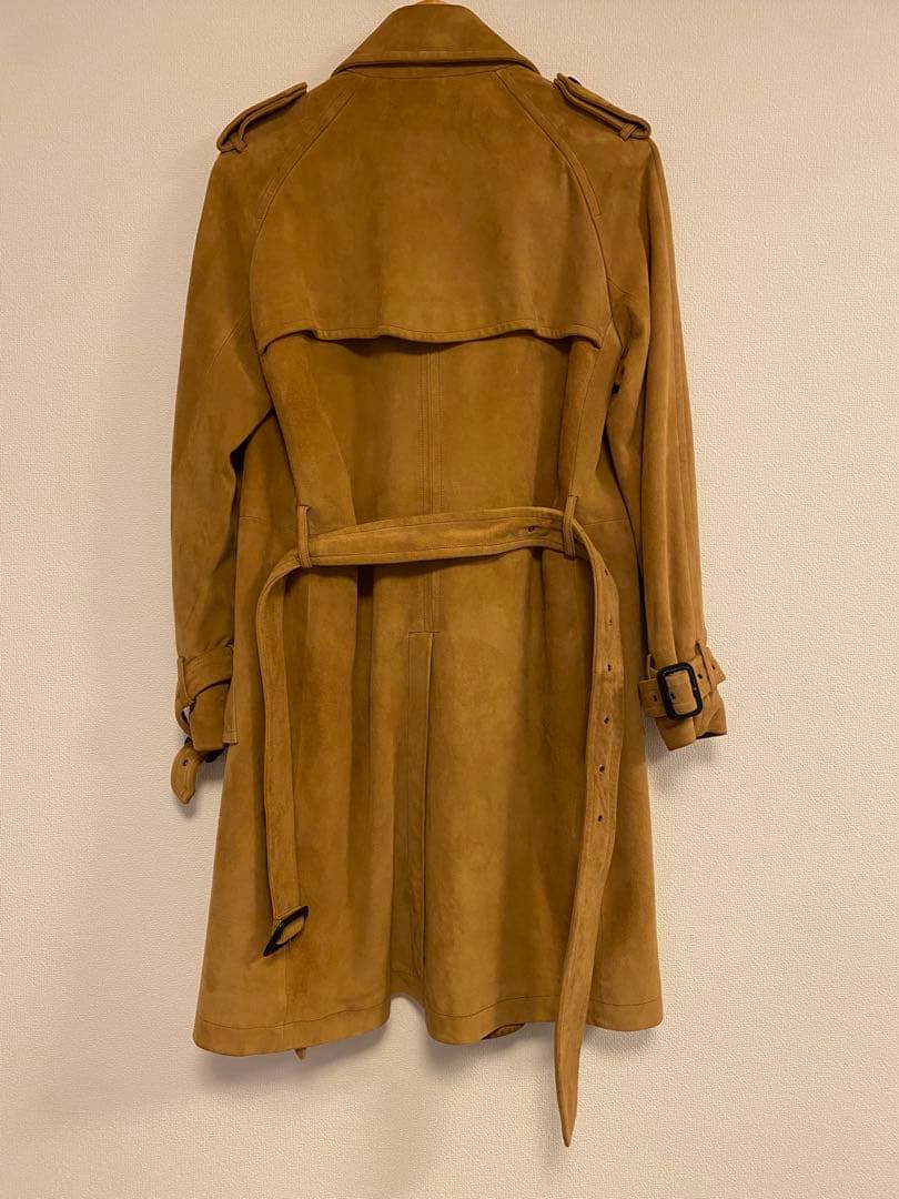 DENIM×TOMORROWLAND スエードトレンチ サイズ46