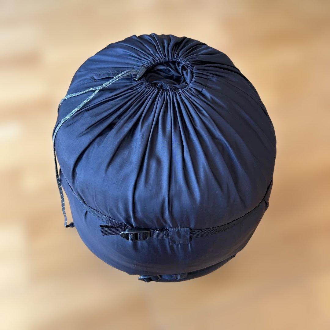 モンベル　バローバッグ　＃1 寝袋　右ジッパー　オレンジ