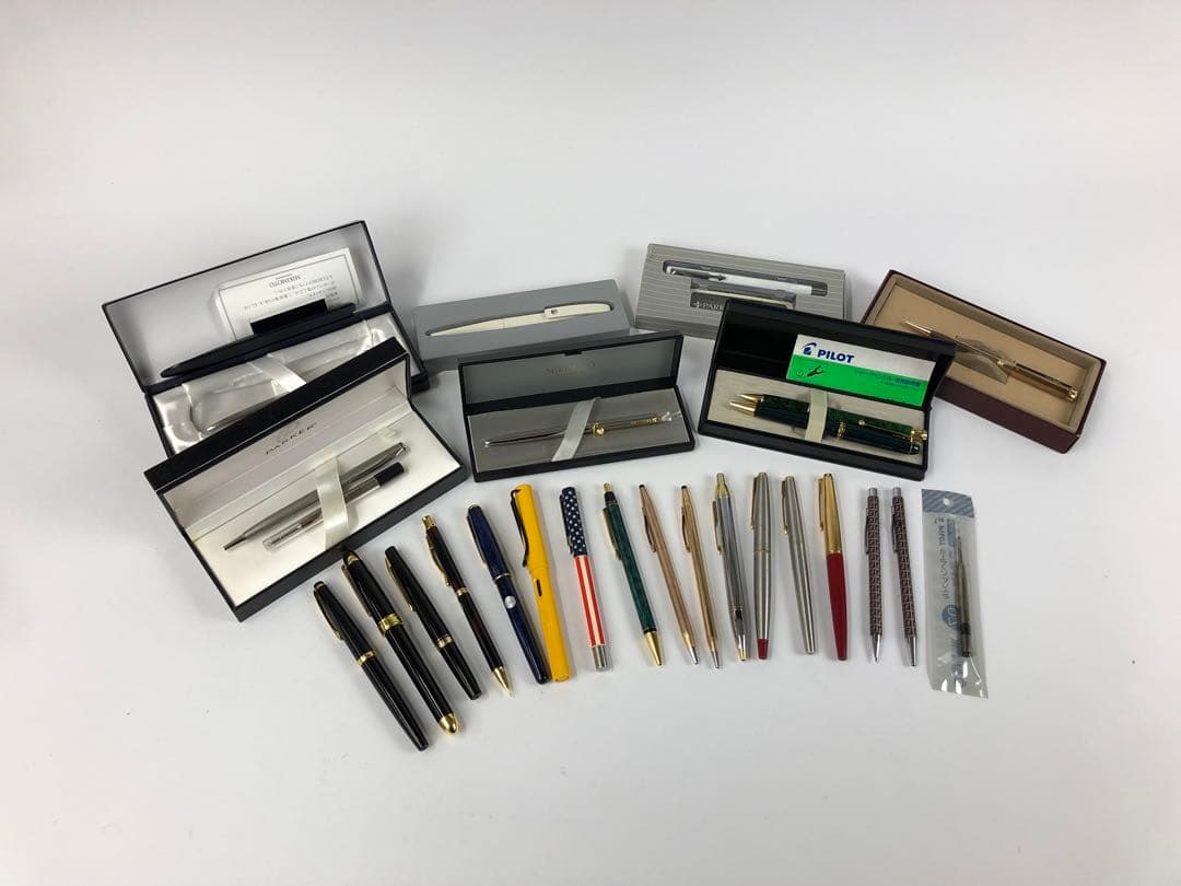 k*n様 筆記未確認　パーカー・クロス・パイロット他　万年筆・ボールペン・シャー
