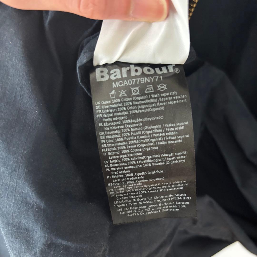 【aaa】新品タグ付きbarbour Burghley 38