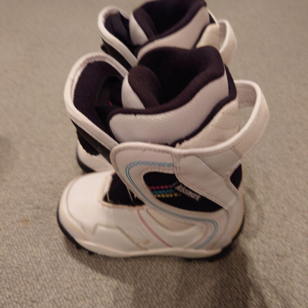 IGNIO キッズ スノーボード3点セット 100cm キスマークブーツ18cm