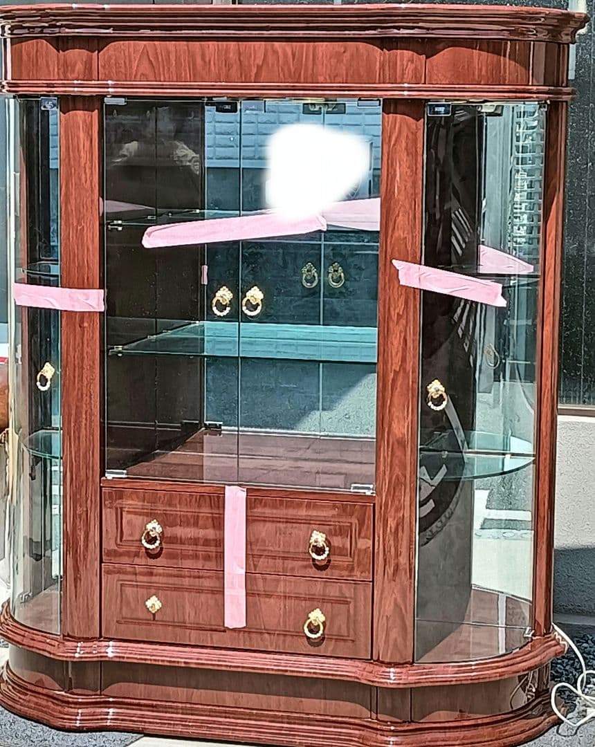 アンティーク　棚　キャビネット