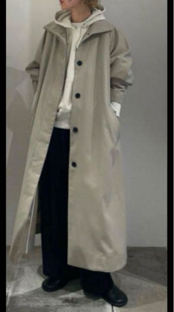 リサTODAYFUL Standcollar Trench Coat