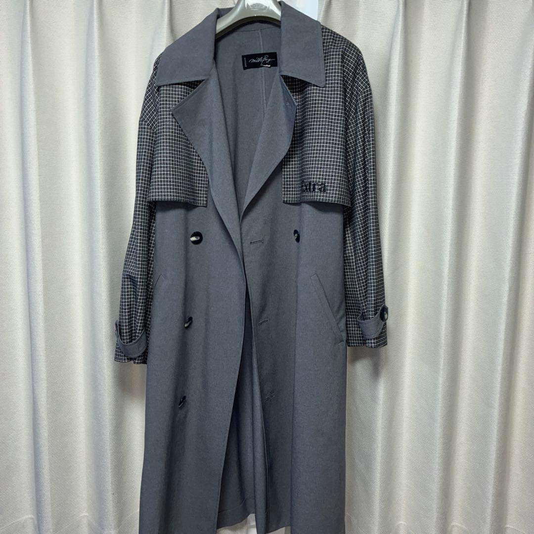 Mille Ray グレー トレンチコート sample品