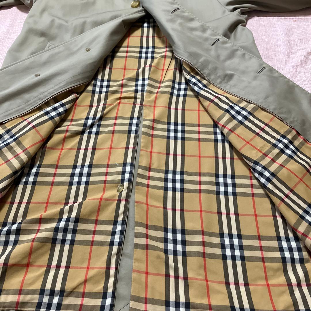 美品　バーバリー　Burberry コート　ライン付き