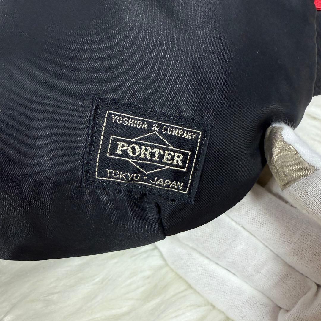 [未使用級] PORTER ボディバッグ ブラック　WHIZ-LIMITED